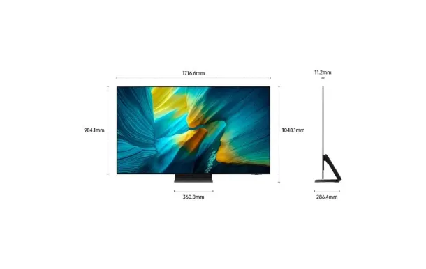 SAMSUNG Téléviseur UHD 4K SA TQ77S95FATXXC